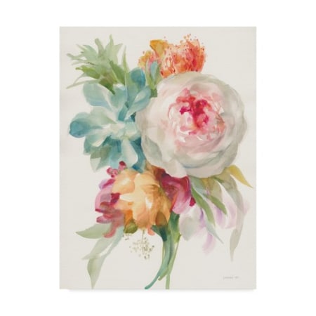 Danhui Nai 'Garden Bouquet I Crop' Canvas Art,14x19